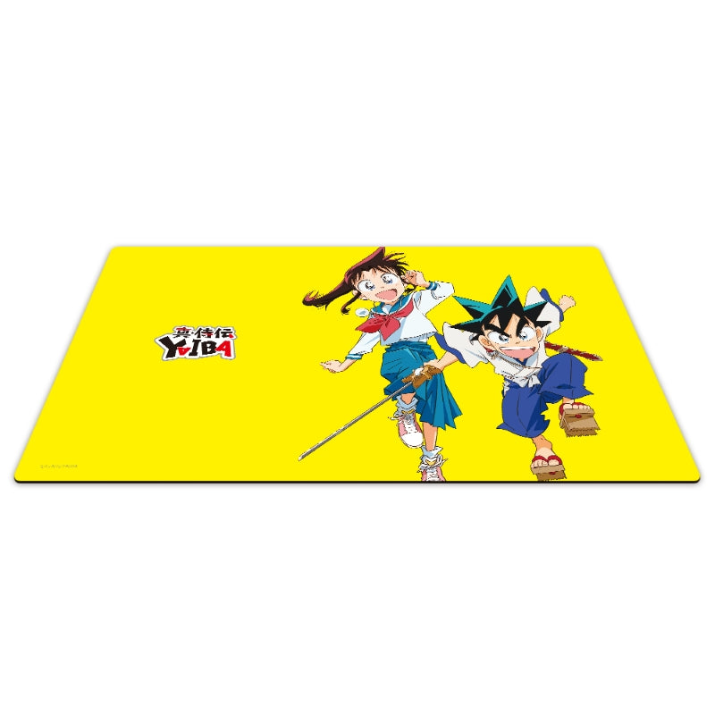 (Goods - Mat) Yaiba: Samurai LegendCharacter Rubber Mat Yaiba & Sayaka