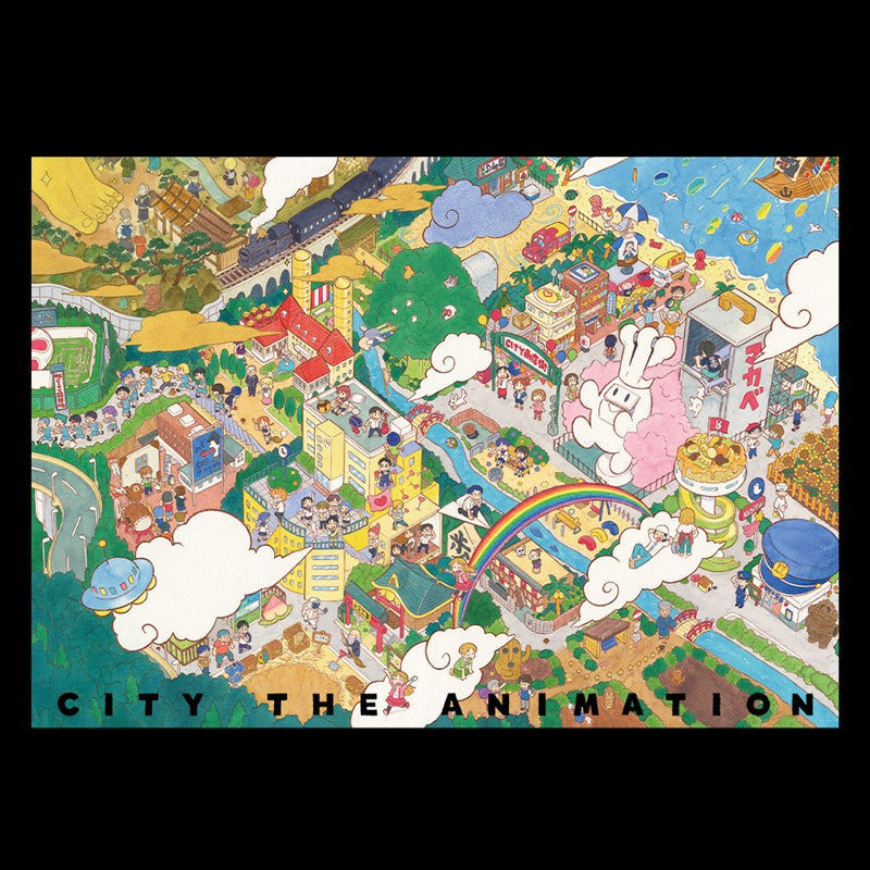 (Goods - Shirt) CITY THE ANIMATION T-shirt Key Visual ver.