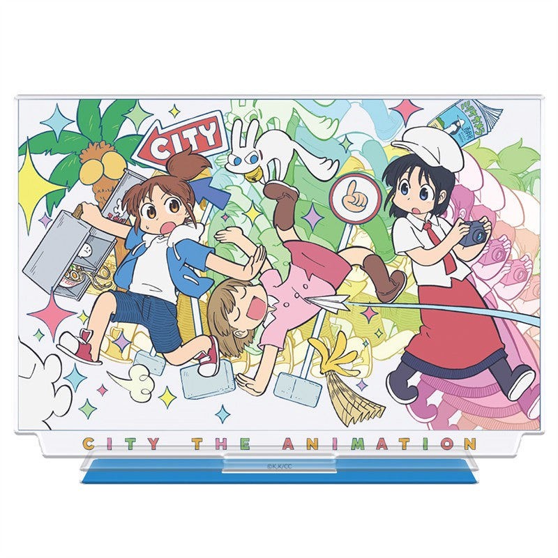 (Goods - Acrylic Stand) CITY THE ANIMATION Acrylic Chara Stand Midori Nagumo & Niikura & Wako Izumi