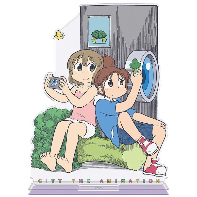 (Goods - Acrylic Stand) CITY THE ANIMATION Acrylic Chara Stand Midori Nagumo & Niikura