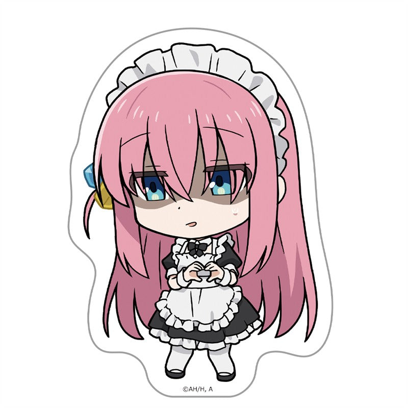 (Goods - Sticker) Bocchi the Rock! Die-cut Sticker Hitori Goto Maid Cloth ver.