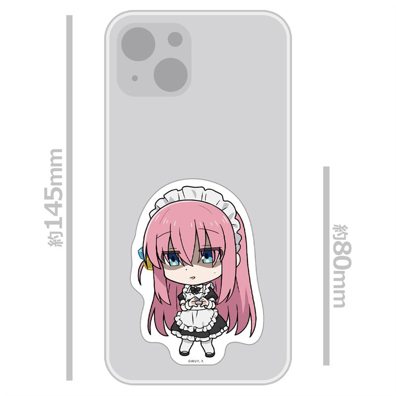 (Goods - Sticker) Bocchi the Rock! Die-cut Sticker Hitori Goto Maid Cloth ver.