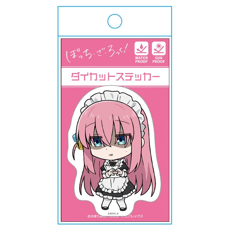 (Goods - Sticker) Bocchi the Rock! Die-cut Sticker Hitori Goto Maid Cloth ver.