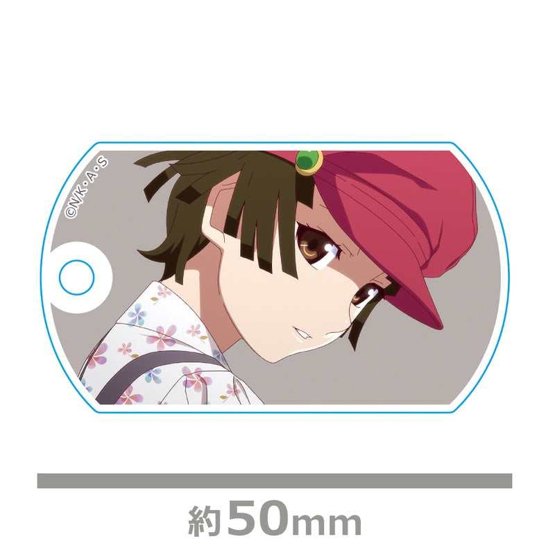 (Goods - Keychain) Monogarari Series Acrylic Key Ring Nadeko Sengoku Anime Still ver.