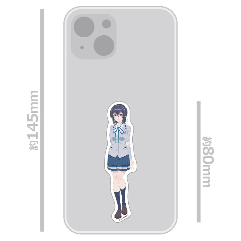 (Goods - Sticker) I Made Friends with the Second Prettiest Girl in My Class Die-cut Sticker Umi Asanagi