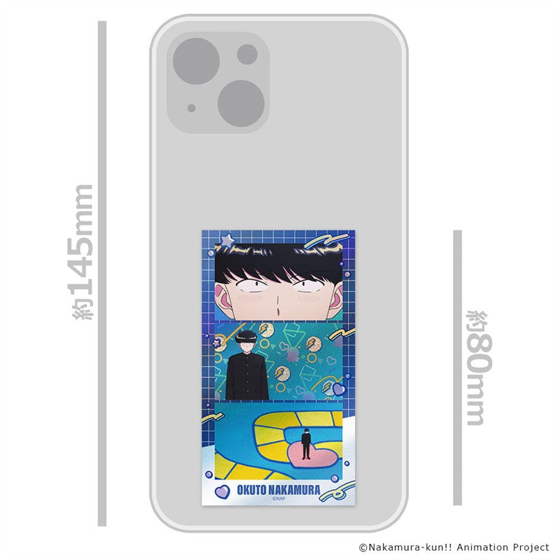 (Goods - Sticker) Go for It, Nakamura! Thumbnail Sparkle Sticker Set Okuto Nakamura & Aiki Hirose vol. 1