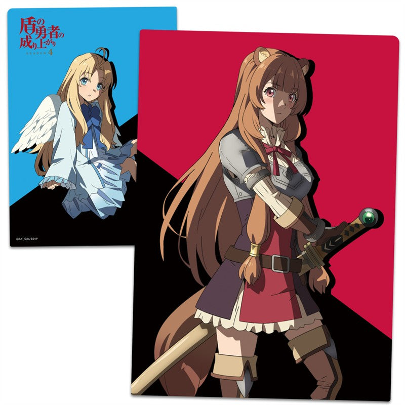 (Goods - Clear File) The Rising of the Shield Hero Season 4 Clear File Raphtalia & Filo vol. 2