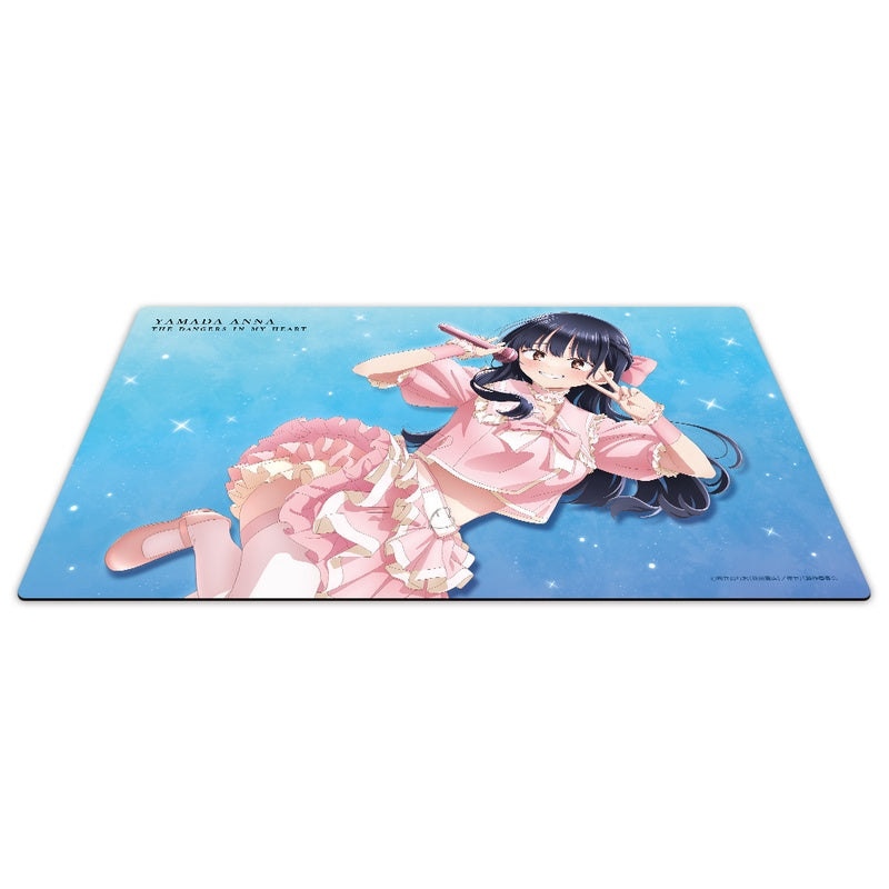 (Goods - Mat) The Dangers in My Heart Character Rubber Mat Anna Yamada Idol ver.
