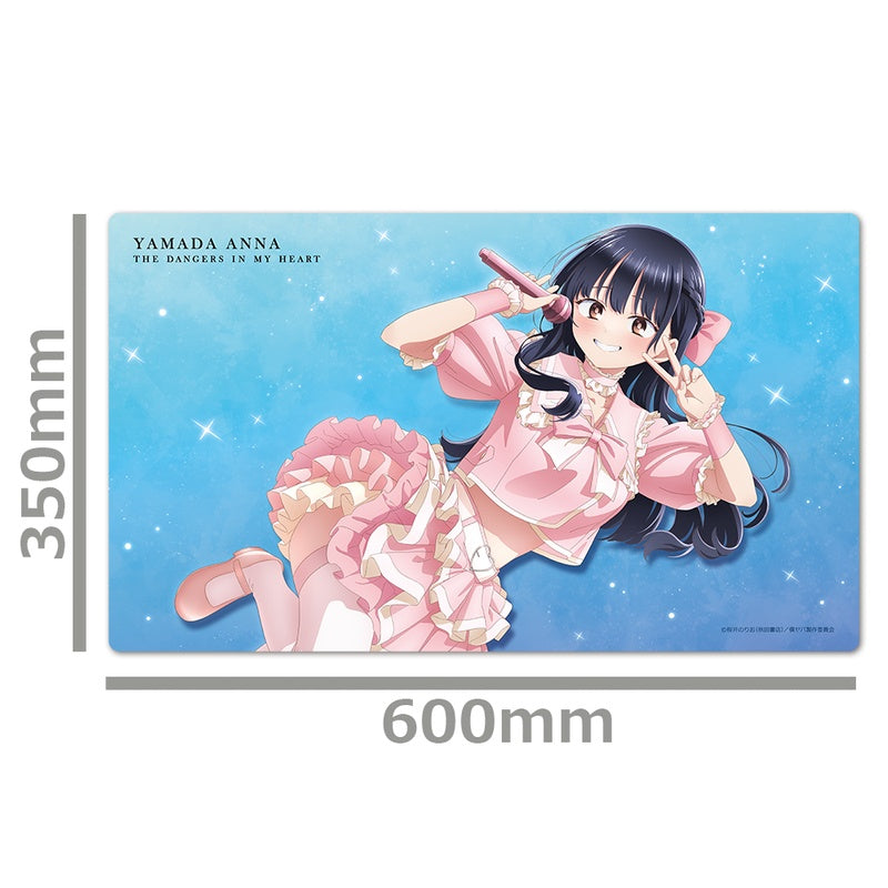 (Goods - Mat) The Dangers in My Heart Character Rubber Mat Anna Yamada Idol ver.