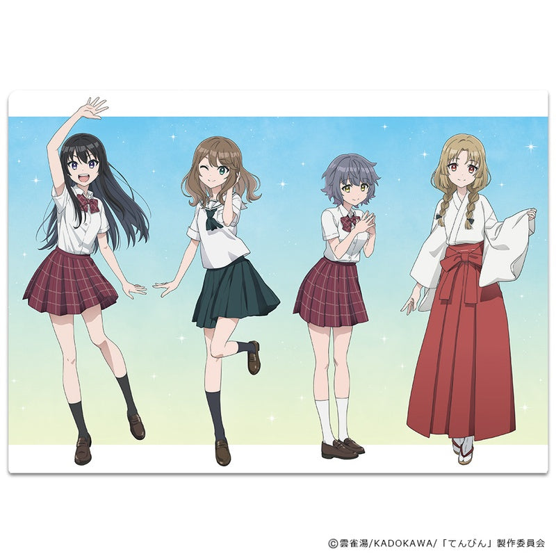 (Goods - Clear File) Tenbin: The Neat and Pretty Girl at My New School Is a Childhood Friend of Mine Who I Thought Was a Boy Clear File Haruki & Himeko & Minamo & Saki