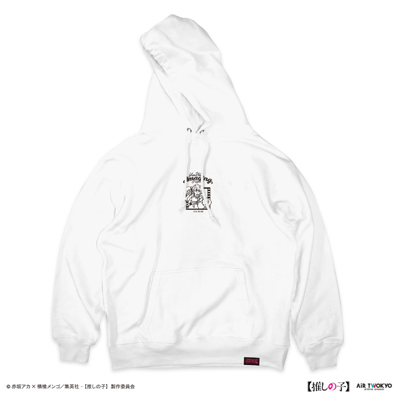(Goods - Shirt) TV Anime Oshi no Ko Vol.2 Monotone Scene Art Hoodie1 (Ai) White