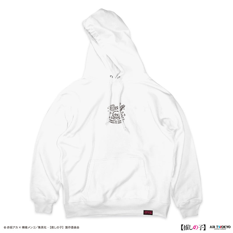 (Goods - Shirt) TV Anime Oshi no Ko Vol.2 Monotone Scene Art Hoodie 3 (Ruby) White