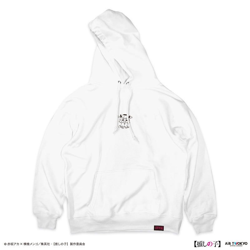 (Goods - Shirt) TV Anime Oshi no Ko Vol.2 Monotone Scene Art Hoodie 6 (MEM-cho) White