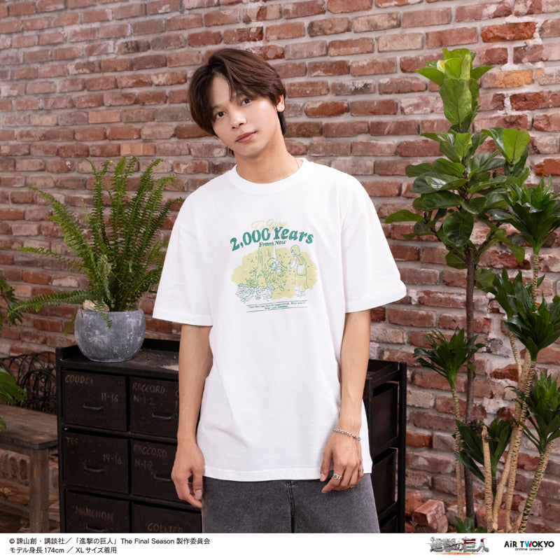 (Goods - Shirt) TV Anime Attack on Titan Scene Art Shirt 1 (To You, 2000 Years From Now)