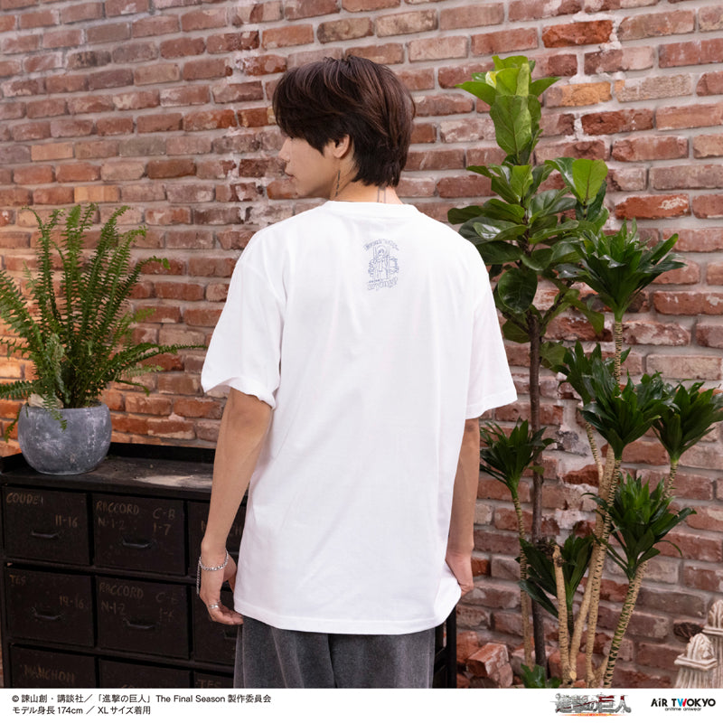 (Goods - Shirt) TV Anime Attack on Titan Scene Art Shirt 1 (To You, 2000 Years From Now)