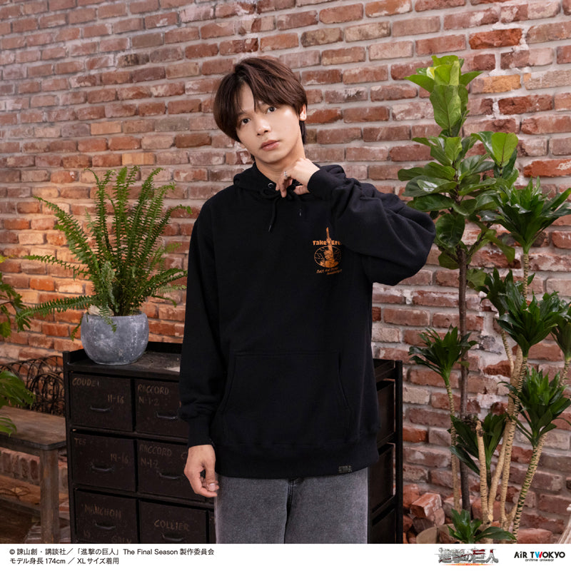(Goods - Outerwear) TV Anime Attack on Titan Scene Art Hoodie 2 (Real Salute)