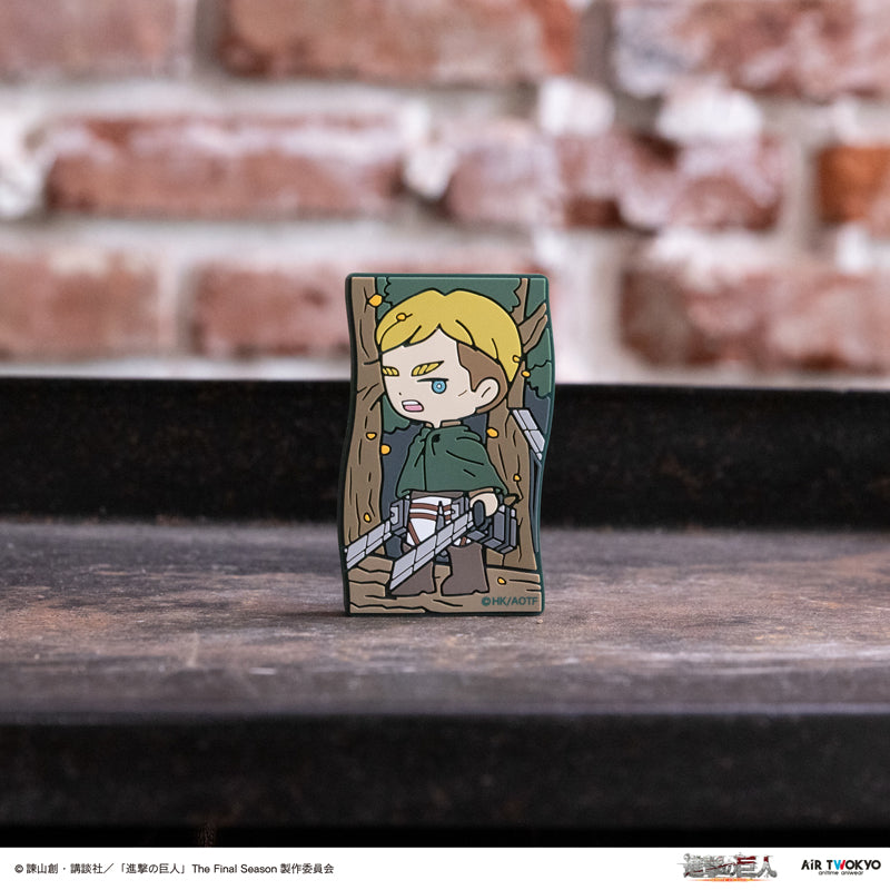 (Goods - Ornament) TV Anime Attack on Titan Rubber Figure (Erwin)