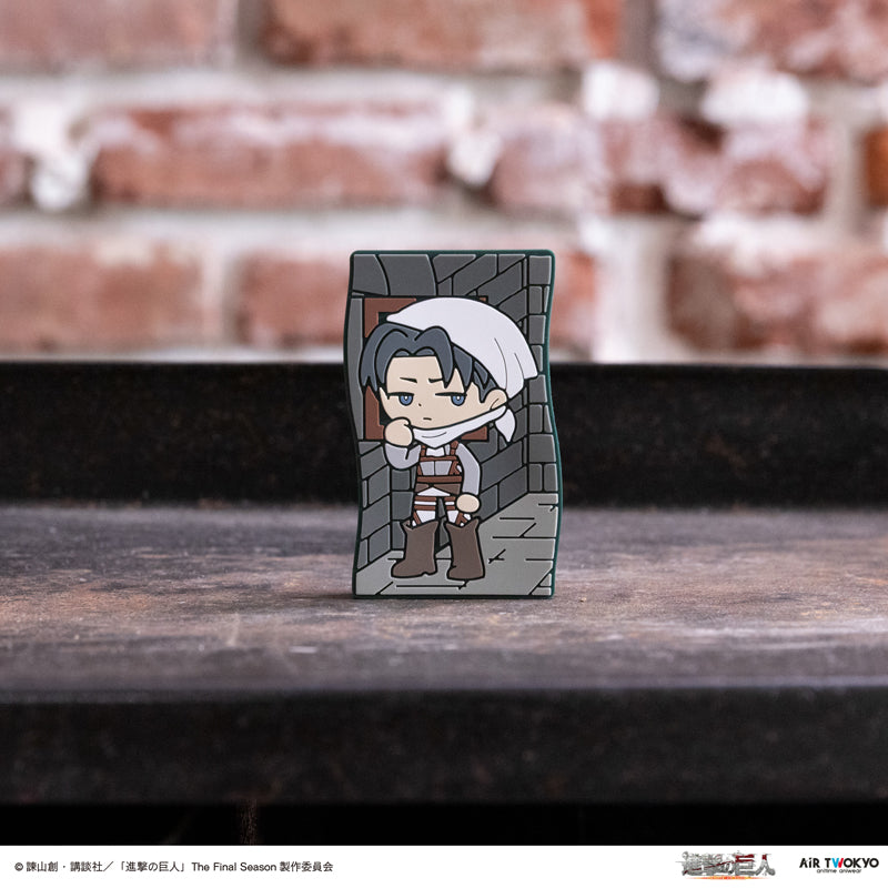 (Goods - Ornament) TV Anime Attack on Titan Rubber Figure (Levi)