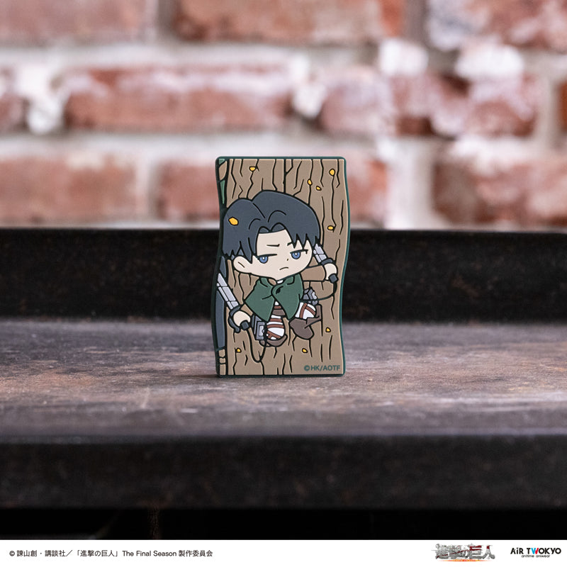 (Goods - Ornament) TV Anime Attack on Titan Rubber Figure (Levi)