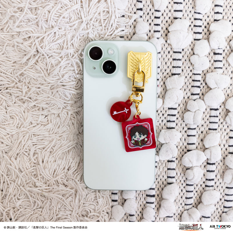 (Goods - Keychain) TV Anime Attack on Titan Key Ring Hanger (Eren)