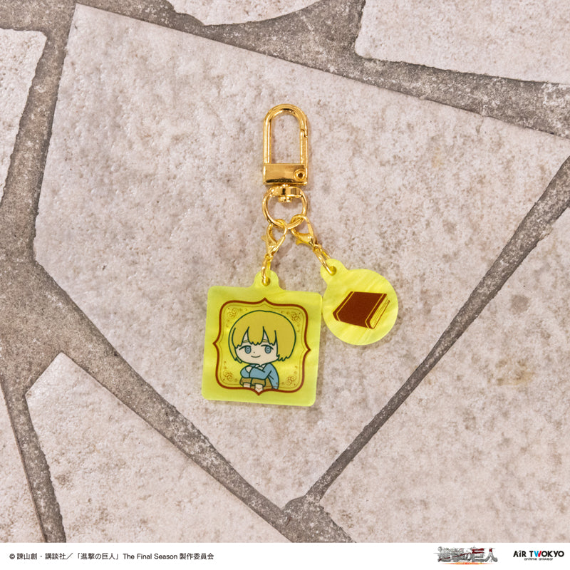 (Goods - Keychain) TV Anime Attack on Titan Key Ring Hanger (Armin)