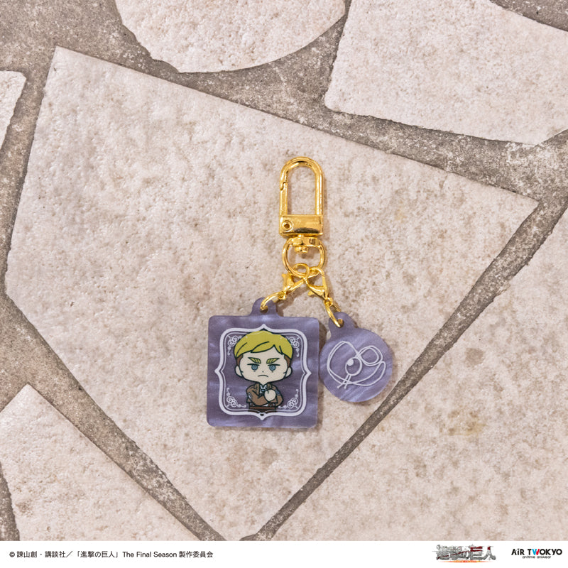 (Goods - Keychain) TV Anime Attack on Titan Key Ring Hanger (Erwin)