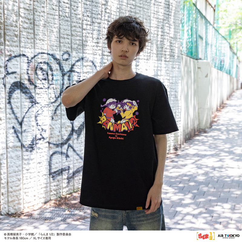 (Goods - Shirt) TV Anime - Ranma 1/2 Vol.2 Pop Art T-shirt 4 (Ranma Saotome & Ryoga Hibiki)