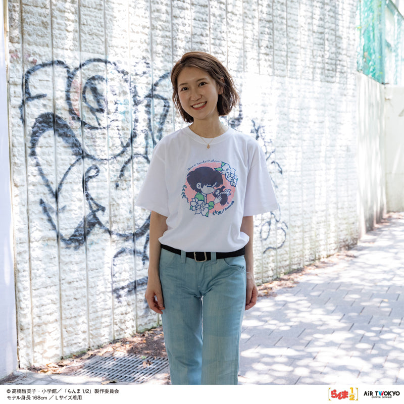 (Goods - Shirt) TV Anime - Ranma 1/2 Vol.2 Pop Art T-shirt 6 (Akane Tendo & P-chan)