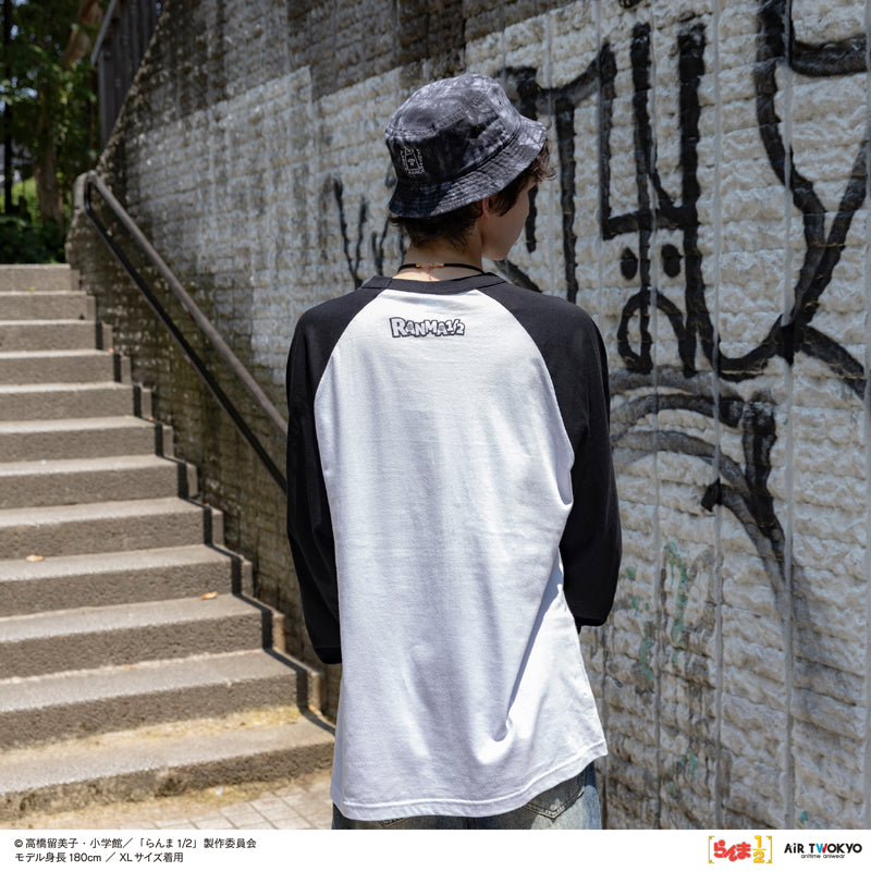(Goods - Shirt) TV Anime - Ranma 1/2 Vol.2 Pop Art Raglan Sleeve T-shirt 1 (Ranma Saotome & Akane Tendo) M