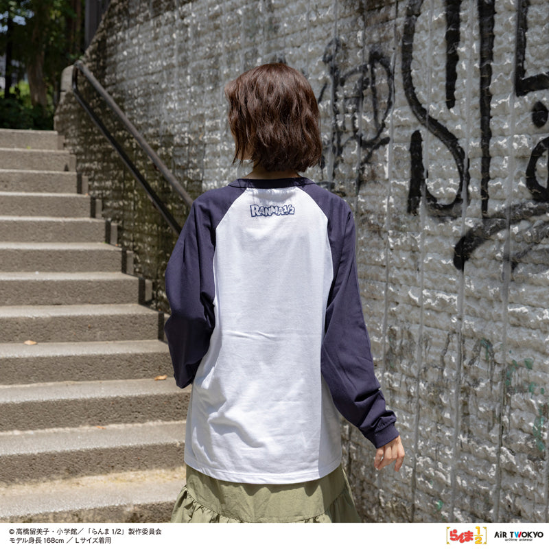 (Goods - Shirt) TV Anime - Ranma 1/2 Vol.2 Pop Art Raglan Sleeve T-shirt 2 (Ranma & Shampoo) M