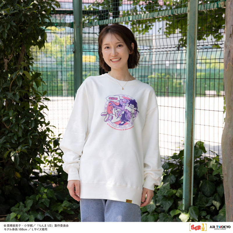 (Goods - Shirt) TV Anime - Ranma 1/2 Vol.2 Pop Art Sweatshirt 1 (Ranma Saotome & Shampoo) M