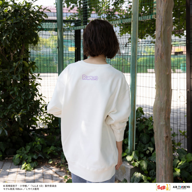 (Goods - Shirt) TV Anime - Ranma 1/2 Vol.2 Pop Art Sweatshirt 1 (Ranma Saotome & Shampoo) M