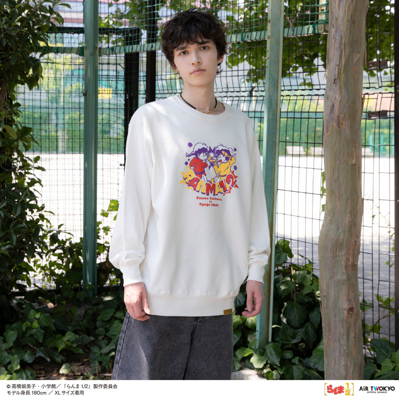 (Goods - Shirt) TV Anime - Ranma 1/2 Vol.2 Pop Art Sweatshirt 2 (Ranma Saotome & Ryoga Hibiki) M