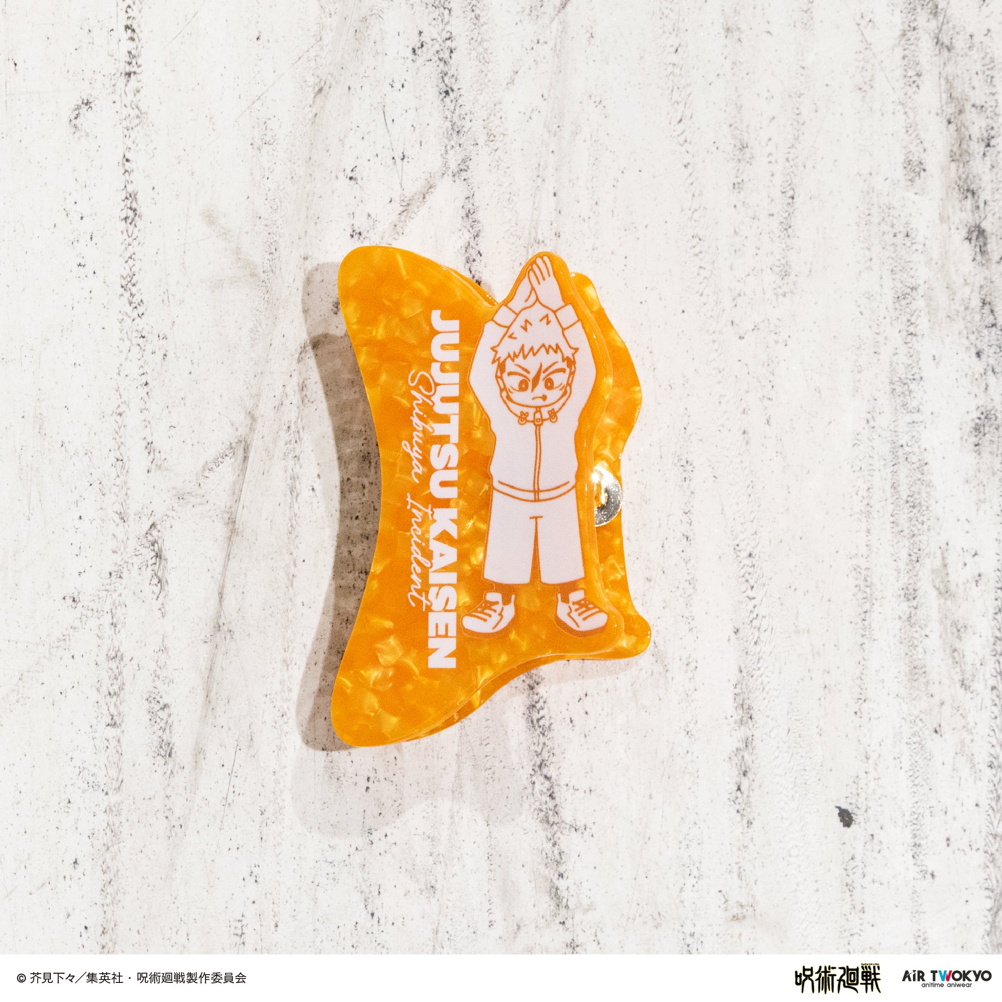 (Goods - Hair Accessory) Jujutsu Kaisen Shibuya Incident Vol.3 Acrylic Hair Clip (Yuji Itadori)