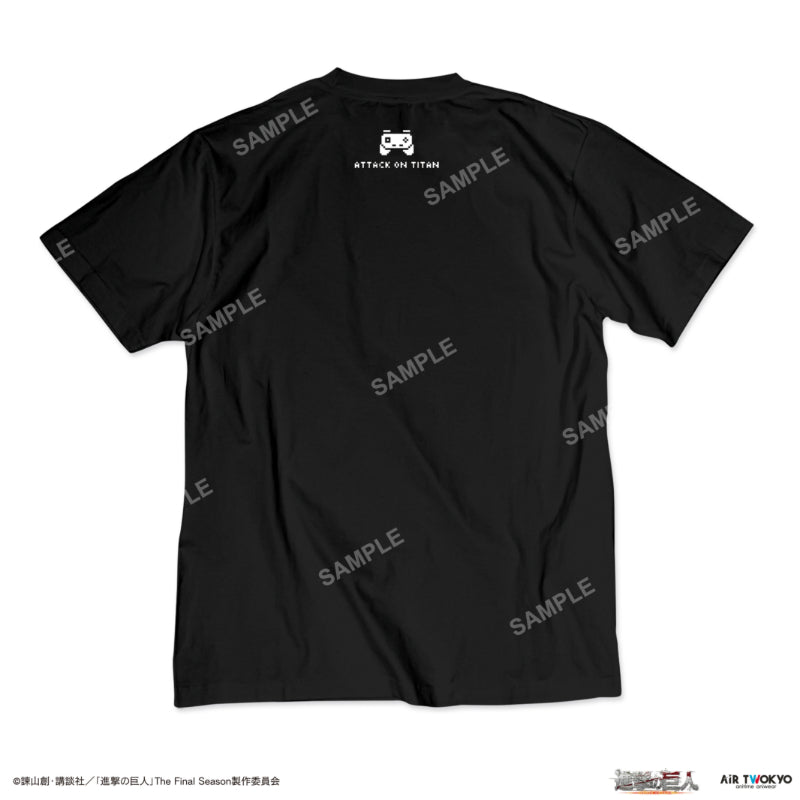 (Goods - Shirt) Attack on Titan The Final Season Final Chapter Bit Art T-shirt 4 (Night of the End)