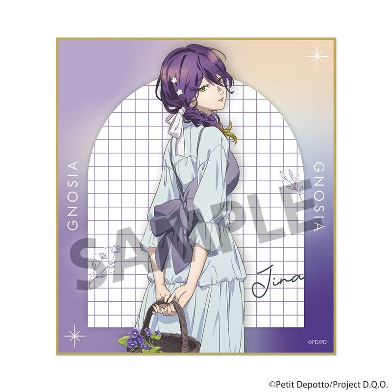 (1BOX=10)(Goods - Art Board) GNOSIA Exclusive Art Trading Mini Art Board