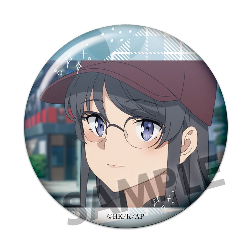 (1BOX=12)(Goods - Badge) Rascal Does Not Dream of Santa Claus Trading Button Badge