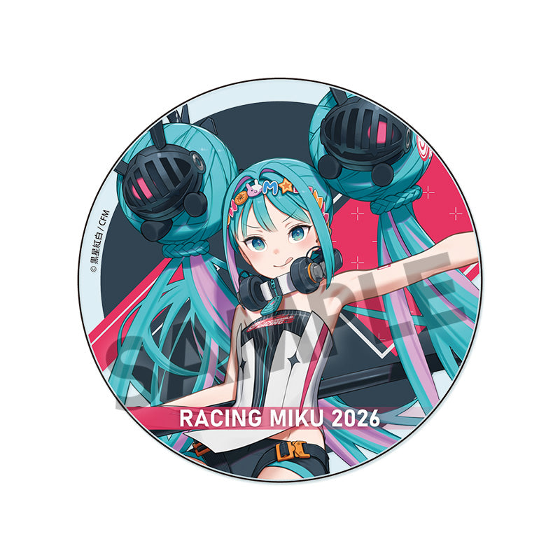 (Goods - Coaster) Racing Miku 2026 Key Visual 2 Ver. Acrylic Coaster