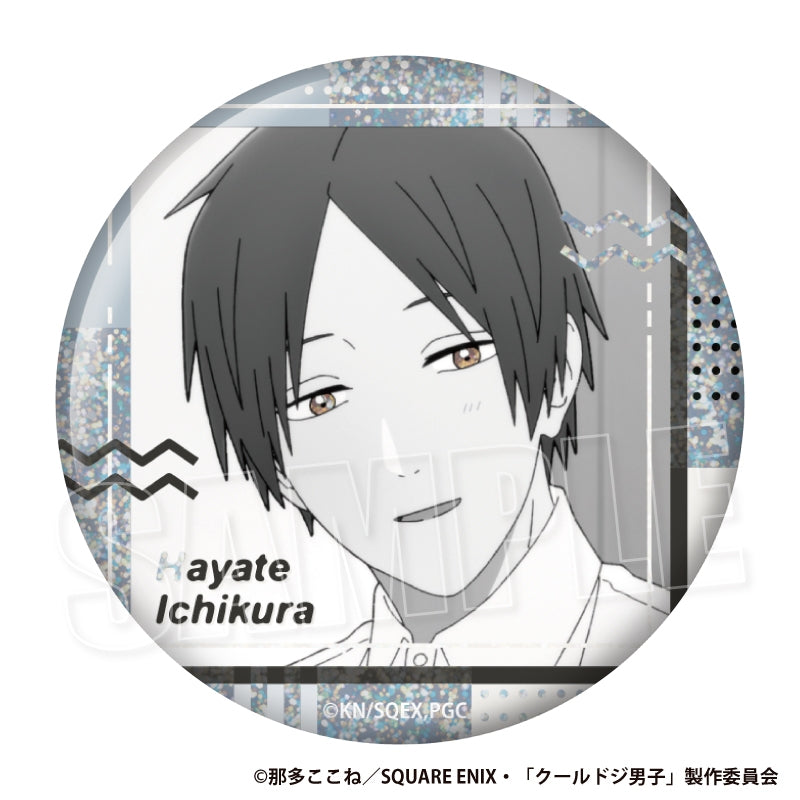 (1BOX=5)(Goods - Badge) TV Anime Play It Cool, Guys Holographic EYE Button Badge