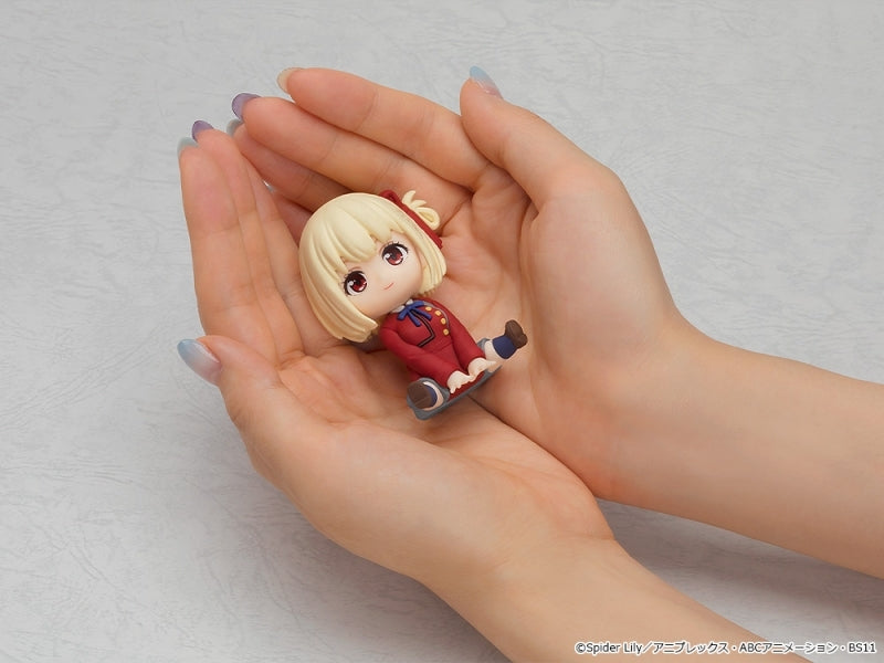 (Figure) Lycoris Recoil Nendoroid Plus Chisato Nishikigi Rubber Mascot