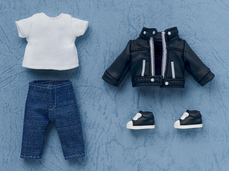 (Figure - Accessory) Nendoroid Doll Outfit Set: Leather Jacket (Black)