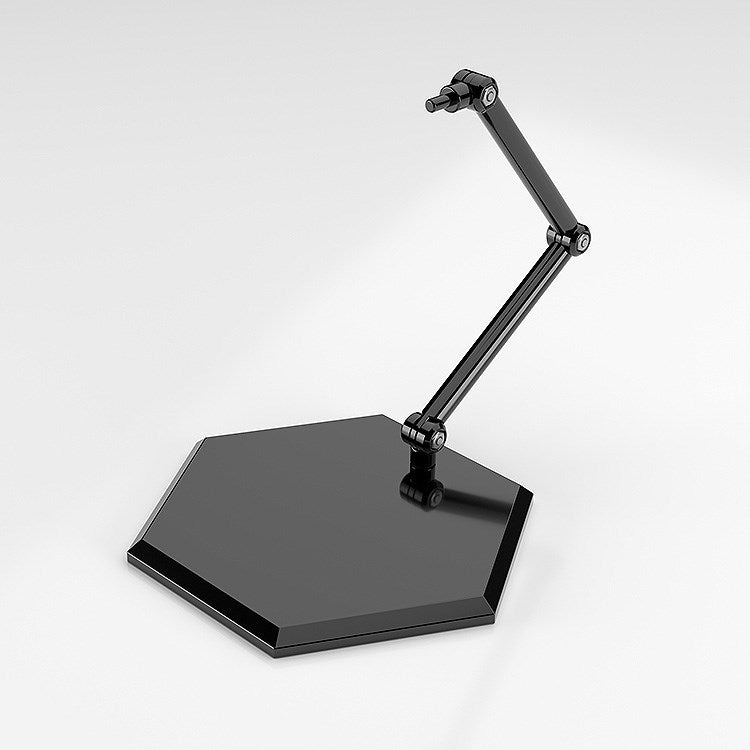 (Figure Accessory)The Simple Stand x3 Black (for Figures & Models) Hex Type