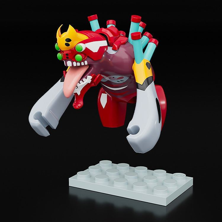 (Action Figure) Rebuild of Evangelion BRICKROID Evangelion Unit 02 Beast Form 2nd Phase (Type 1)