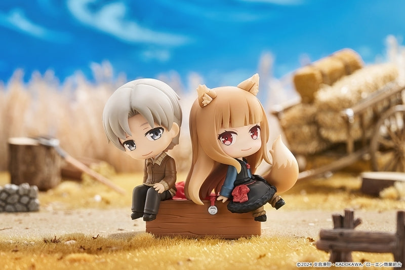 (Figure) Spice and Wolf MERCHANT MEETS THE WISE WOLF Mini Memory Lawrence & Holo Complete Figure