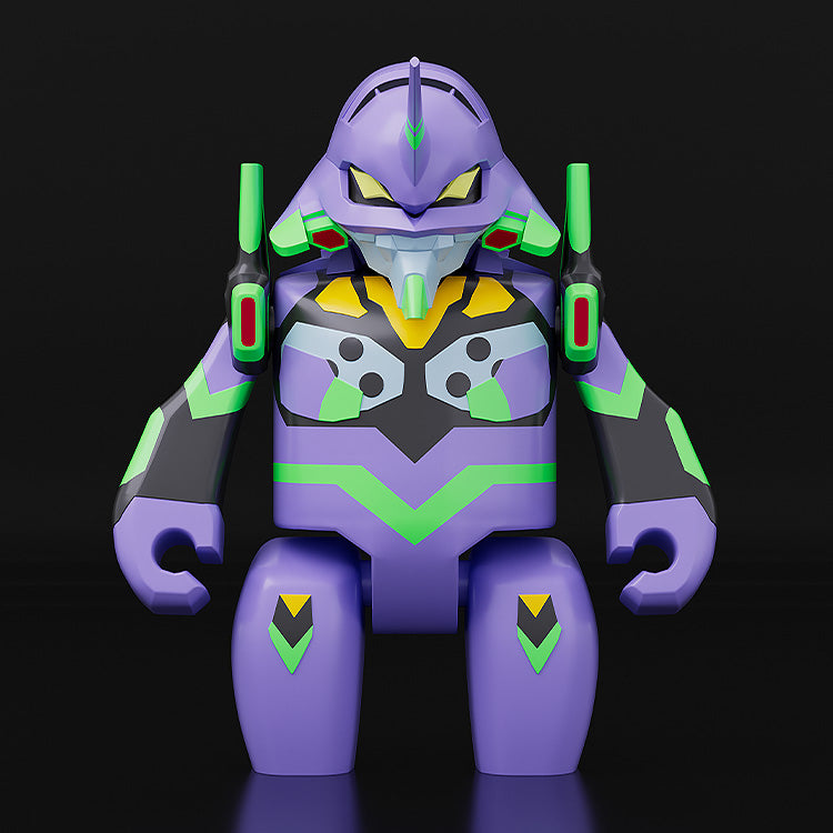 (Action Figure) Rebuild of Evangelion BRICKROID Evangelion Test Type-01 Posable Figure