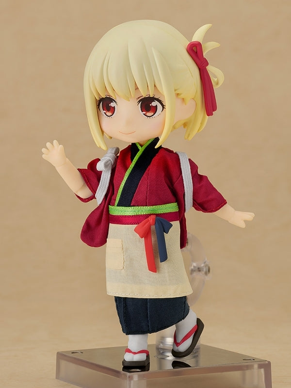 (Action Figure) Lycoris Recoil Nendoroid Doll Chisato Nishikigi Cafe LycoReco Uniform Ver.