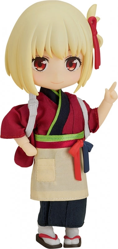 (Action Figure) Lycoris Recoil Nendoroid Doll Chisato Nishikigi Cafe LycoReco Uniform Ver.