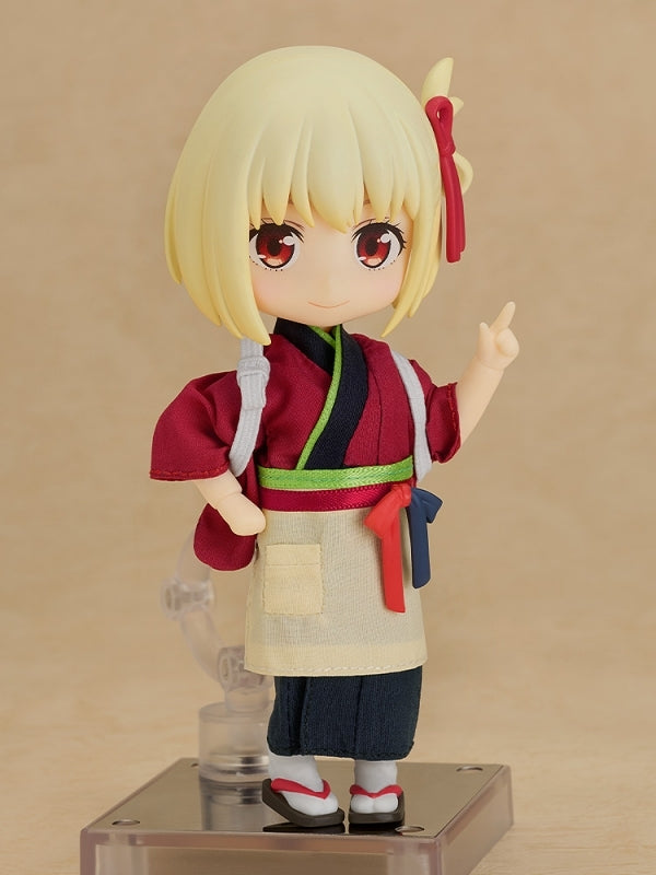 (Figure - Parts) Lycoris Recoil Nendoroid Doll Outfit Set Chisato Nishikigi Cafe LycoReco Uniform Ver.