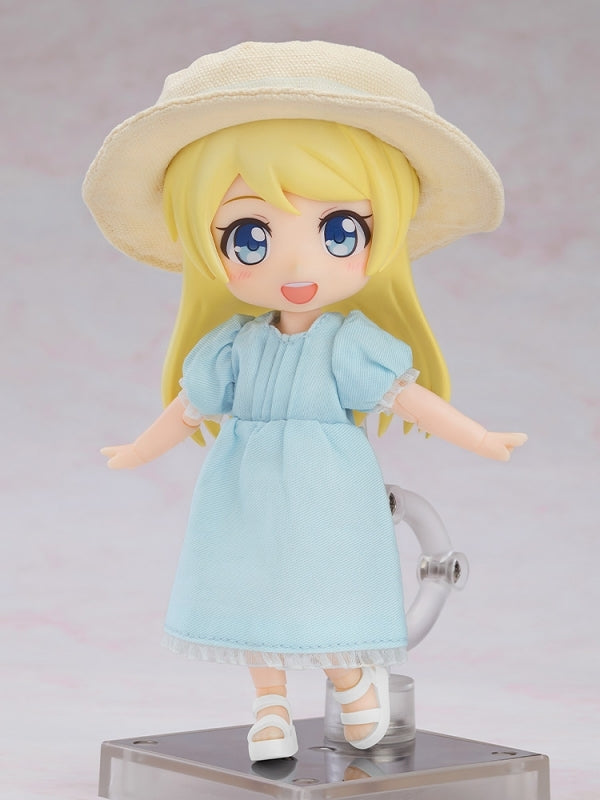 (Figure - Parts) Nendoroid Doll Outfit Set Simple Dress (Blue)