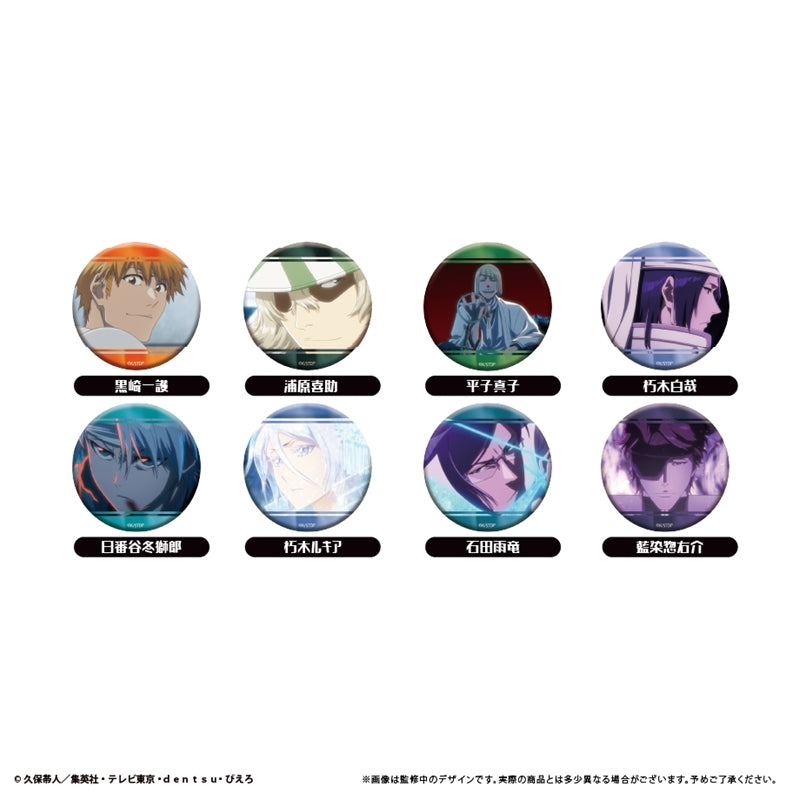(1BOX=8)(Goods - Badge) BLEACH Thousand-Year Blood War Glitter Button BadgeStills ver.